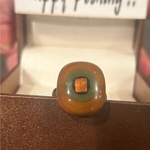 One of a kind- Multicolor Statement Ring